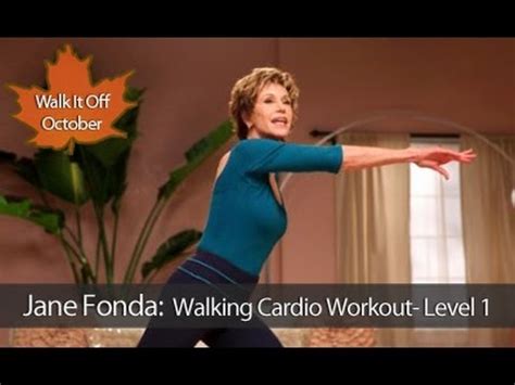 jane fonda walking cardio workout level 1